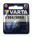 VARTA V364-SR60 Knopfzelle Uhrenbatterie Silberoxid  1.55 V, 10-2023