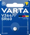 10 Varta Watch V 364 / SR60 Silver Oxide Uhrenbatterien Blister