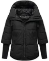 Navahoo Steppjacke Lotusherz XIV Warme gesteppte Winterjacke mit Rippstrickärmeln