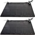 INTEX Solarmatte für Pools 2 Stk. PVC 1,2x1,2 m Schwarz 28685