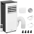 HOME DELUXE Mobile Klimaanlage KIMO - 9000 BTU | mobile Klimaanlage, mobiles Klimagerät, Fensterabdichtung, Abluftschlauch - Weiß