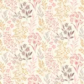 Rasch Vliestapete Beltesto Rot Floral 794533