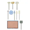 Polier-komplett-set, 10-teilig - 28285 - Proxxon