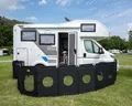 Camp4 Hundefreigehege, faltbar, schwarz