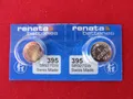 2x Renata 395 SR 927SW Uhrenbatterie Silberoxid im Blister