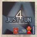 Just 4 Fun Kurz ist die Regel Lang ist das Spiel Brettspiel Gesellschaftsspiel