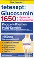 tetesept Glucosamin 1650 | 40 Tabletten, 50,4g
