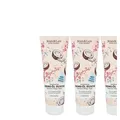3x250ml Jean & Len Creme-Öl  Duschcreme Hafermilch Kokosöl | Pflege & vegan