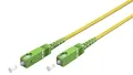 Goobay 25x Goobay 59643 Glasfaserkabel (FTTH), Singlemode (OS2) Yellow, Netzwerkkabel