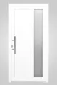 Panto Haustür Modell K 011 DIN links weiß 110 x 210 cm