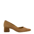 Paul Green 3815-149 Damen Klassische Pumps Rauleder in braun - Gr. 39