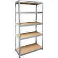 Schulte Stecksystem-Schwerlastregal M 180 cm x 90 cm x 45 cm Verzinkt
