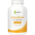 Molybdän 120 Kapseln mit hochdosiertem Molybdän und der Aminosäure L-Methionin