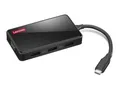 Lenovo 100 - Dockingstation - USB-C - HDMI, VGA