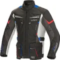 Büse Lago Pro Motorrad Textiljacke, schwarz/blau/rot, 6XL