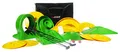 myminigolf Professional Minigolf Komplettset (Minigolf-Set Pro mit 13 Hindernisse, Tasche, 2 Schläger, 4 Bälle, Block) 003