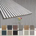 HEXIM Akustik Paneele AP10 - Concrete 278x60cm Wandpaneele Holz Lamellenwand