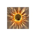 s.luce Diator XL handgeschmiedete Sonne Rost- & Goldfarben