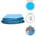Poolfolie Ersatzfolie Rundbecken 500x120cm - Dicke 0,3mm - overlap - blau