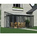 Palram - Canopia  SanRemo 4 x 4.25 Wintergarten Anthrazit