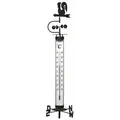 TFA Dostmann Analoges Gartenthermometer 140cm mit Erdspieß,