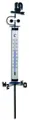 TFA Dostmann Analoges Gartenthermometer, mit Wetterhahn und Windrad, Erdspieß zum Einstecken, wetterfest