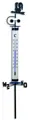 TFA Dostmann Gartenthermometer TFA 12.2035 Analoges Thermometer mit Wetterhahn und Windrad