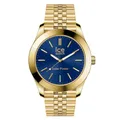 ICE-WATCH Herrenuhr ICE Steel Solar M Gold Blau 023798