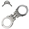 MFH Security Polizei Handschellen mit Doppelkette Double-Lock 2 Schlüssel