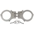 MFH Handschellen mit Doppelkette stabile Ausführung 2 Schlüssel Security Polizei