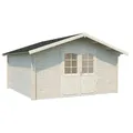 Palmako Gartenhaus Lotta, BxT: 422x430 cm, 13,9 qm beige