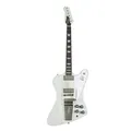 Epiphone 1963 Firebird V Maestro Vibrola Reissue Polaris White E Gitarre