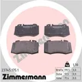 ZIMMERMANN Bremsbeläge Bremsbelegsatz vorne für Mercedes-Benz E-Klasse