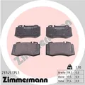 ZIMMERMANN Brake Pad Set, disc brake 23745.175.1