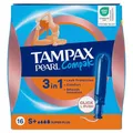 Tampax Compak Pearl Super Plus Tampons, 16-Stücke