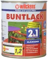 Wilckens 2in1 Acryl Buntlack für Innen und Außen, glänzend, 750 ml, RAL 3000 Feuerrot