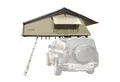 Skandika Dachzelt Freeland 3 Autodachzelt für 2-3 Personen, Teleskopleiter 230 cm, Personen: 2 (Organizer-Taschen, Haken und Ringe für Campinglampe), Softcover Autozelt, Wassersäule 2500mm, Moskitonetz, Zelt für PKW, Bus