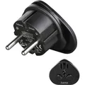 Hama 00223454 Reiseadapter Reiseadapter Typ E und F, 3-polig, universal, Welt