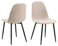 ACTONA GROUP Esszimmerstuhl 4er Set Celia Esszimmerstuhl beige. (4 St)