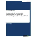 Realisierung einer barrierefreien Internetpräsenz am Beispiel des Content-Management-Systems 'Joomla! 1.5' von Jeannette Prescher / GRIN Verlag / Tasc