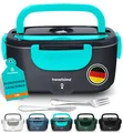 Elektrische Lunchbox 100W Essen Warmhalten Behälter, 1,5L Heat Box 3in1 Elect...