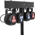 EURO 42109606 - Kompakt-Lichtset mit 4 RGBW-Spots