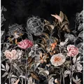 Marburg Fototapete Smart Art Gallery Floral Modern 2,7 m x 2,65 m Schwarz FSC
