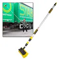 DEMA Teleskop Waschbürste - Autowaschbürste für KFZ, LKW, Bus, Traktor und Boot aus hochwertigem Aluminium. Mit Einer Länge von 135-300 cm bietet Diese Autopflegebürste maximale Flexibilität