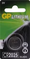 CR 2025 GP - Lithium-Knopfzelle, 3 V, 160 mAh, 20,0x2,5 mm