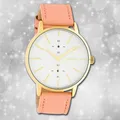 Oozoo Damenuhr Timepieces C10588 rosa Lederarmband Quarz Analoguhr UOC10588