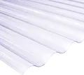 PVC-Wellplatte 76/18 120 x 80 cm 0,8 mm klar