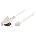 Goobay TAE-F-Anschlusskabel (Universal-Pin Out), Weiss, 3 m (68539)