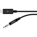 BELKIN USB-C zu 3.5 mm Audio Kabel, 1,8m schwarz - Schwarz