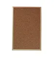 HERLITZ PINNWAND KORK 40 X 60 CM MIT NATURHOLZRAHMEN NEU OVP